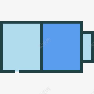 正负极电池电池图标图标