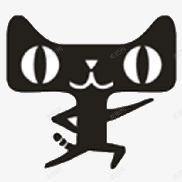 黑色卡通天猫标志png免抠素材_88icon https://88icon.com 天猫 天猫标志 手绘