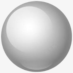 灰色发光球素材