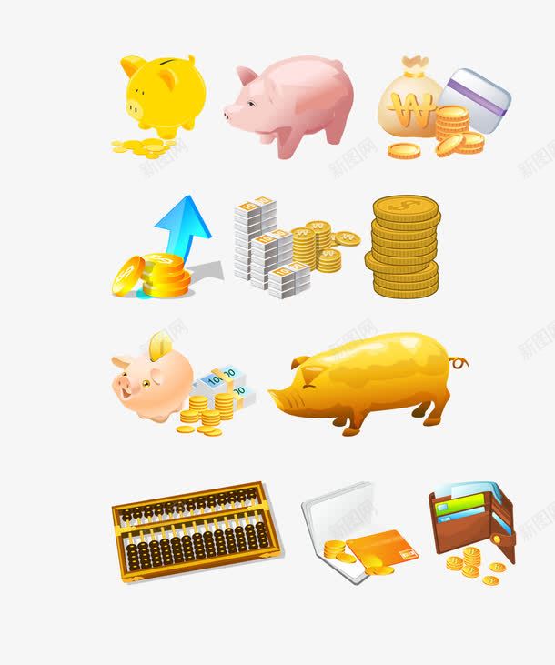 金融金币片矢量图eps免抠素材_88icon https://88icon.com AI 信用卡 商务金融 矢量素材 设计 金币 金融 金融货币 钱 矢量图