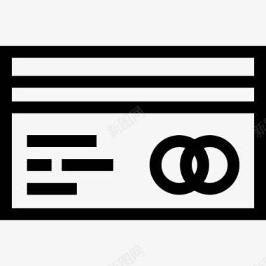 信用卡样机信用卡图标图标