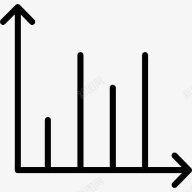 金融财经图表图标图标