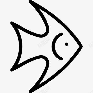 陆地动物生物鱼图标图标