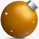 球圣诞节金MerryChristmasbyjjmaxpng免抠素材_88icon https://88icon.com ball christmas golden 圣诞节 球 金