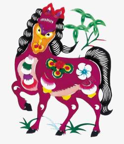 传统的剪纸图案素材