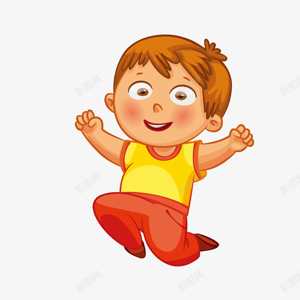 卡通面带笑容的男孩矢量图ai免抠素材_88icon https://88icon.com 人物设计 儿童生活节 卡通 男孩 笑容 矢量图