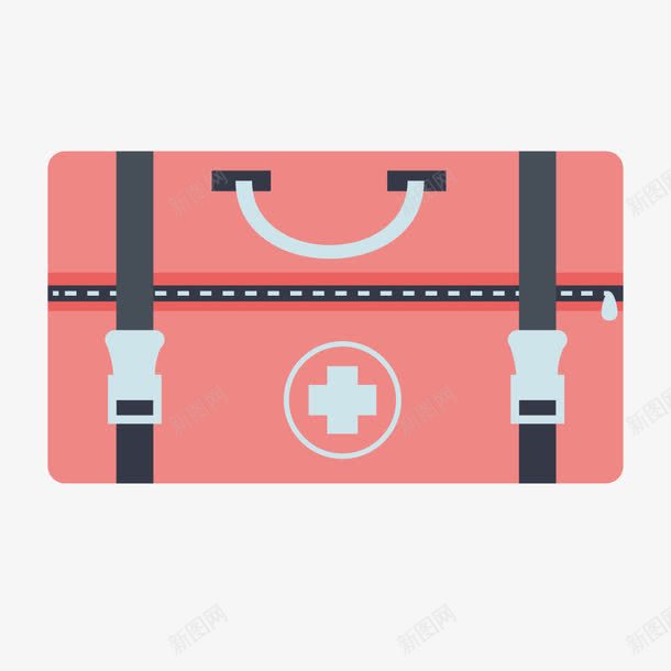 医疗箱png免抠素材_88icon https://88icon.com 医用 医疗箱 红色