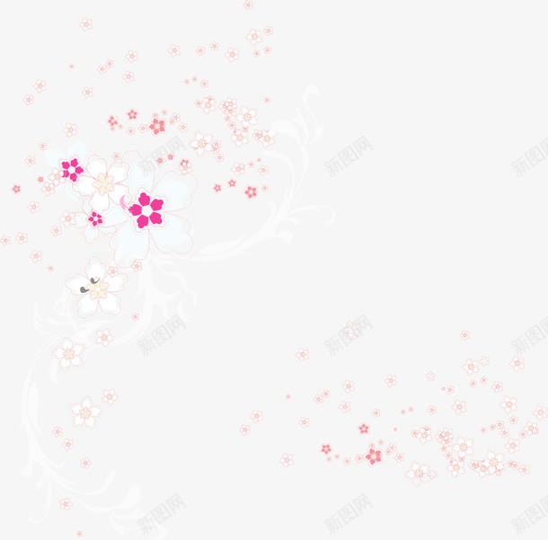 线条花2png免抠素材_88icon https://88icon.com 彩绘花 手绘花朵 时尚花朵 植物 矢量花 线条花 花装饰