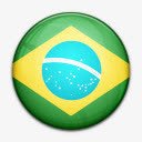 国旗巴西国世界标志素材