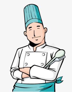 卡通厨师素材