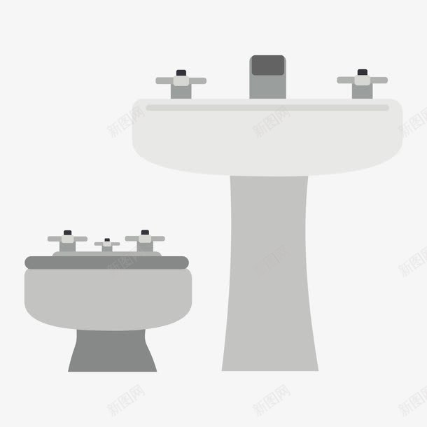 洗手盆洗漱盆png免抠素材_88icon https://88icon.com 图案 洗手盆 洗漱盆