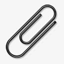 附件黑色回形针softwaredemopng免抠素材_88icon https://88icon.com attachment black paperclip 回形针 附件 黑色