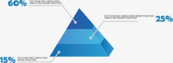 企业架构矢量图金字塔信息图表矢量图高清图片