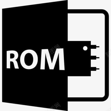 光盘ROM文件格式符号图标图标