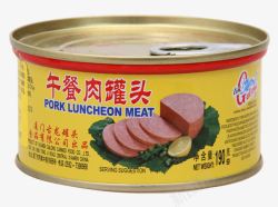午餐肉罐头素材