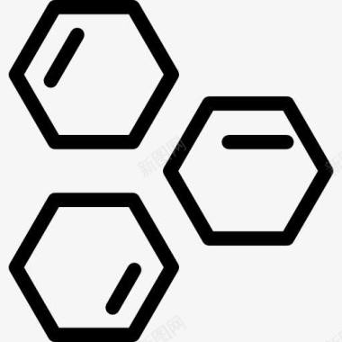 科学健康饮食生物图标图标