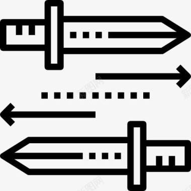 武器格斗游戏图标图标