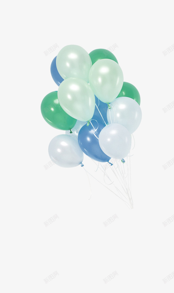 绿色清新气球装饰图案png免抠素材_88icon https://88icon.com 免抠PNG 气球 清新 绿色 装饰图案