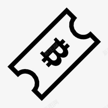 纸质票比特币票TheBitcoinIcons图标图标