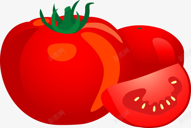精美蔬菜西红柿矢量图ai免抠素材_88icon https://88icon.com 精美 蔬菜 西红柿 矢量图