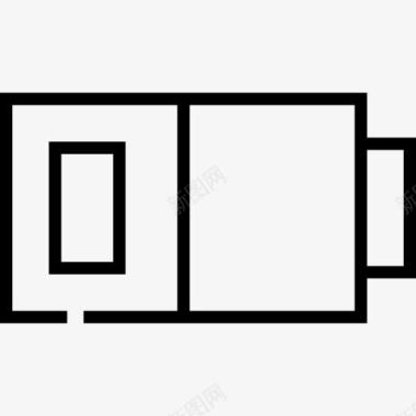 散落状态电池图标图标