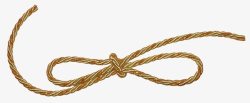 麻绳装饰绳结素材