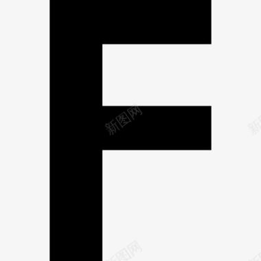 F字母F图标图标