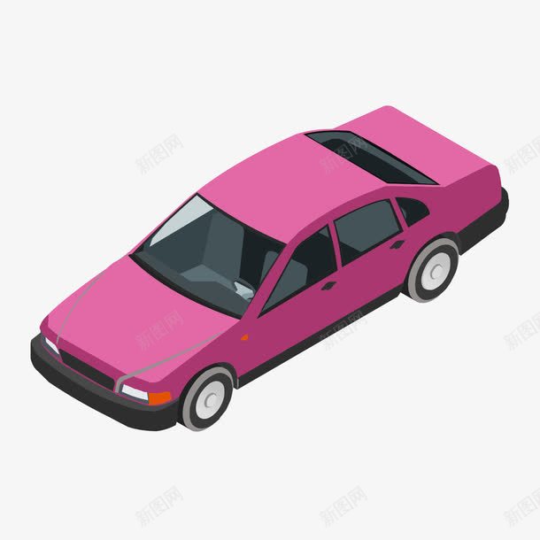 卡通汽车png免抠素材_88icon https://88icon.com png png素材 汽车 紫色汽车 轿车