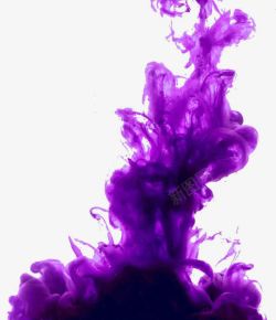 紫色烟雾背景素材