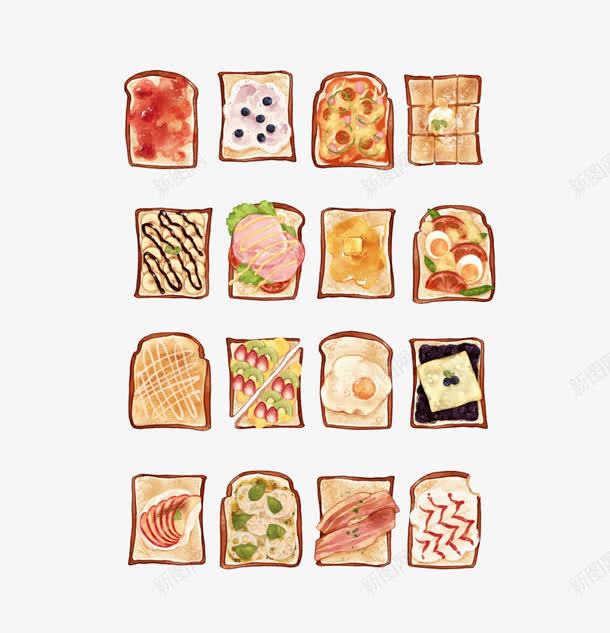 三明治png免抠素材_88icon https://88icon.com 三明治 点心 食物