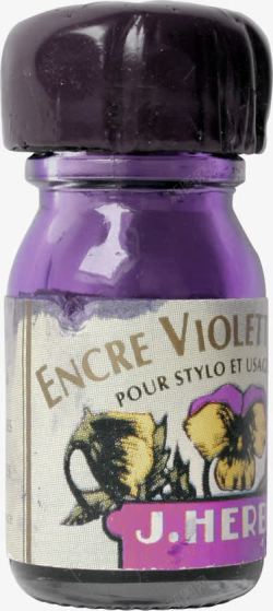 紫色漂亮瓶子素材