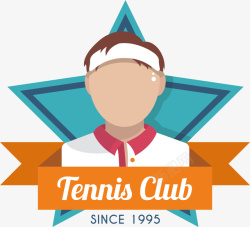 网球俱乐部网球俱乐部宣传海报矢量图高清图片