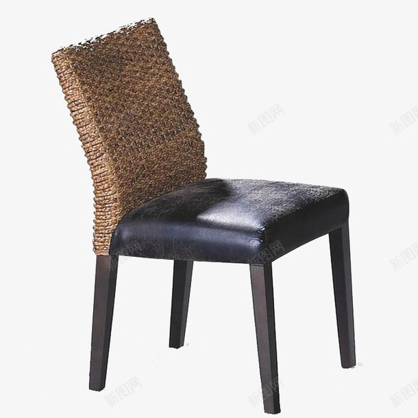 皮质坐垫和藤椅png免抠素材_88icon https://88icon.com 产品实物 日用百货 皮质坐垫 藤椅