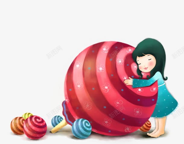 小女孩抱着棒棒糖的女孩png免抠素材_88icon https://88icon.com 女孩 小女孩 抱着 棒棒糖