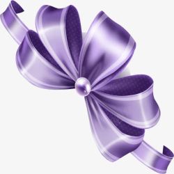紫色七夕效果礼袋素材