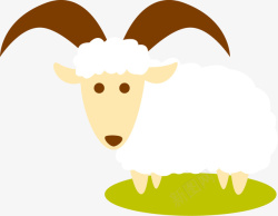 大型卡通山羊素材