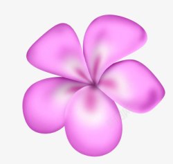 手绘小桃花素材