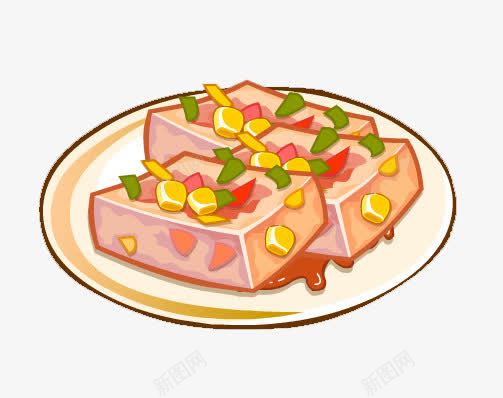 美食豆腐png免抠素材_88icon https://88icon.com 美食 菜品 豆腐