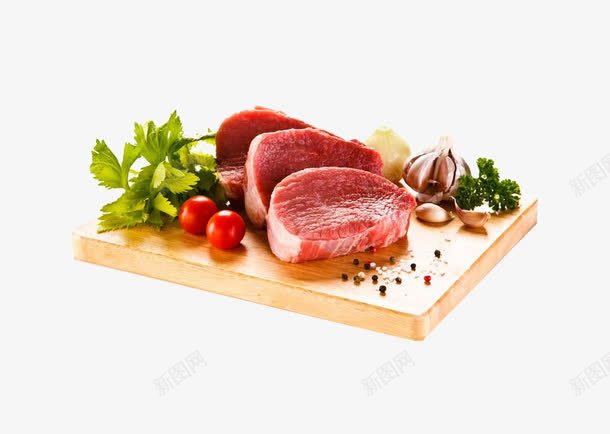 新鲜的猪肉png免抠素材_88icon https://88icon.com 猪肉 蔬菜 食材