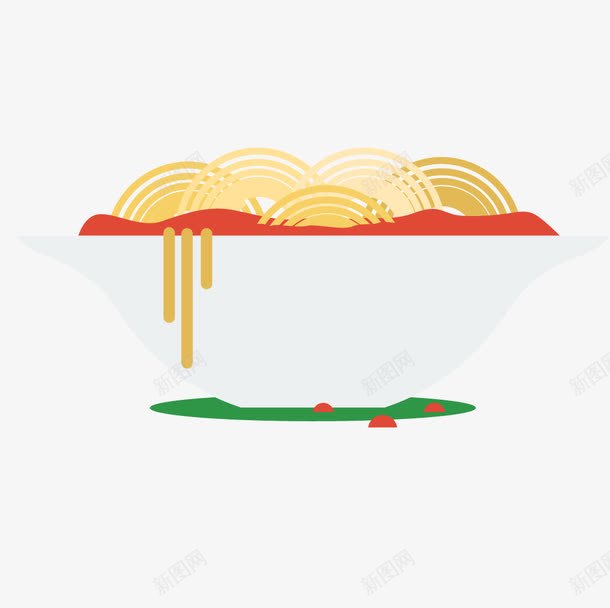 手绘拉面png免抠素材_88icon https://88icon.com 手绘拉面 拉面 面食 食物