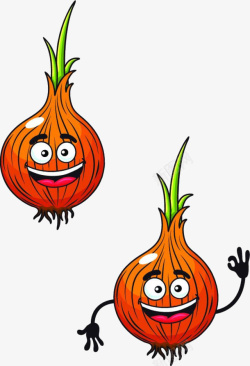 卡通洋葱素材