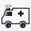 救护车救护车小型车医疗图标图标