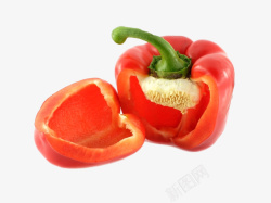 红色甜椒蔬菜产品实物素材