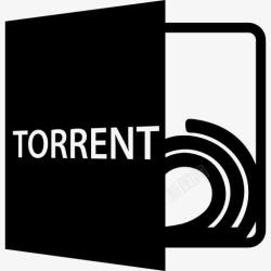 文件格式的洪流torrent文件格式符号图标高清图片