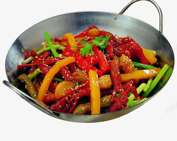 干锅腊鸭舌头png免抠素材_88icon https://88icon.com 传统美食 干锅 干锅鸭 腊鸭 腊鸭舌 餐饮美食 鸭舌