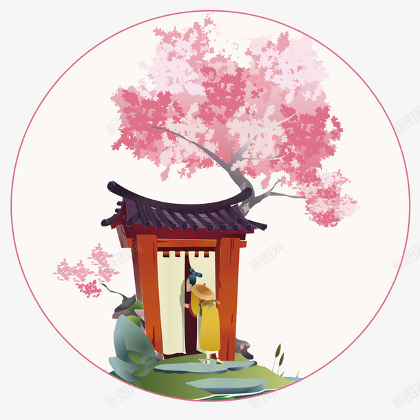 粉色卡通手绘风景海报psd免抠素材_88icon https://88icon.com 卡通 大门 手绘 海报 粉色 粉色卡通手绘风景海报 红色 风景 风景图