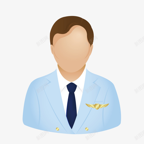 卡通成功人士的头像png免抠素材_88icon https://88icon.com 人物 卡通头像 头像 头像装饰 手绘头像 男人