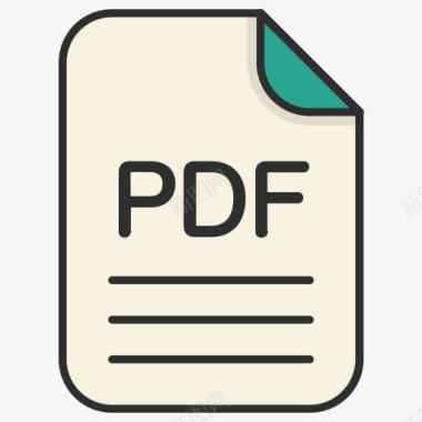 文件文件通用文件插画PDF图标图标