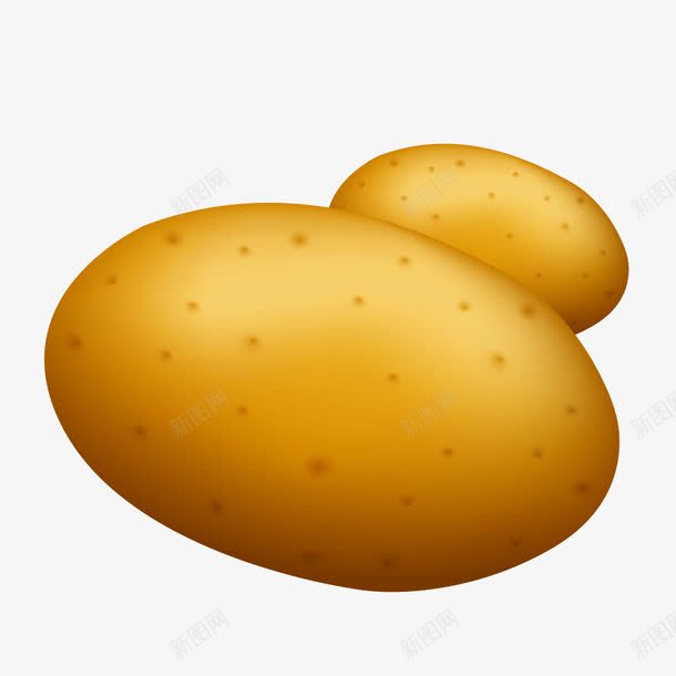 黄色土豆马铃薯矢量图ai免抠素材_88icon https://88icon.com 土豆 矢量图 马铃薯 黄色 黄色马铃薯