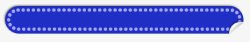 LED长条深蓝色长条标签高清图片